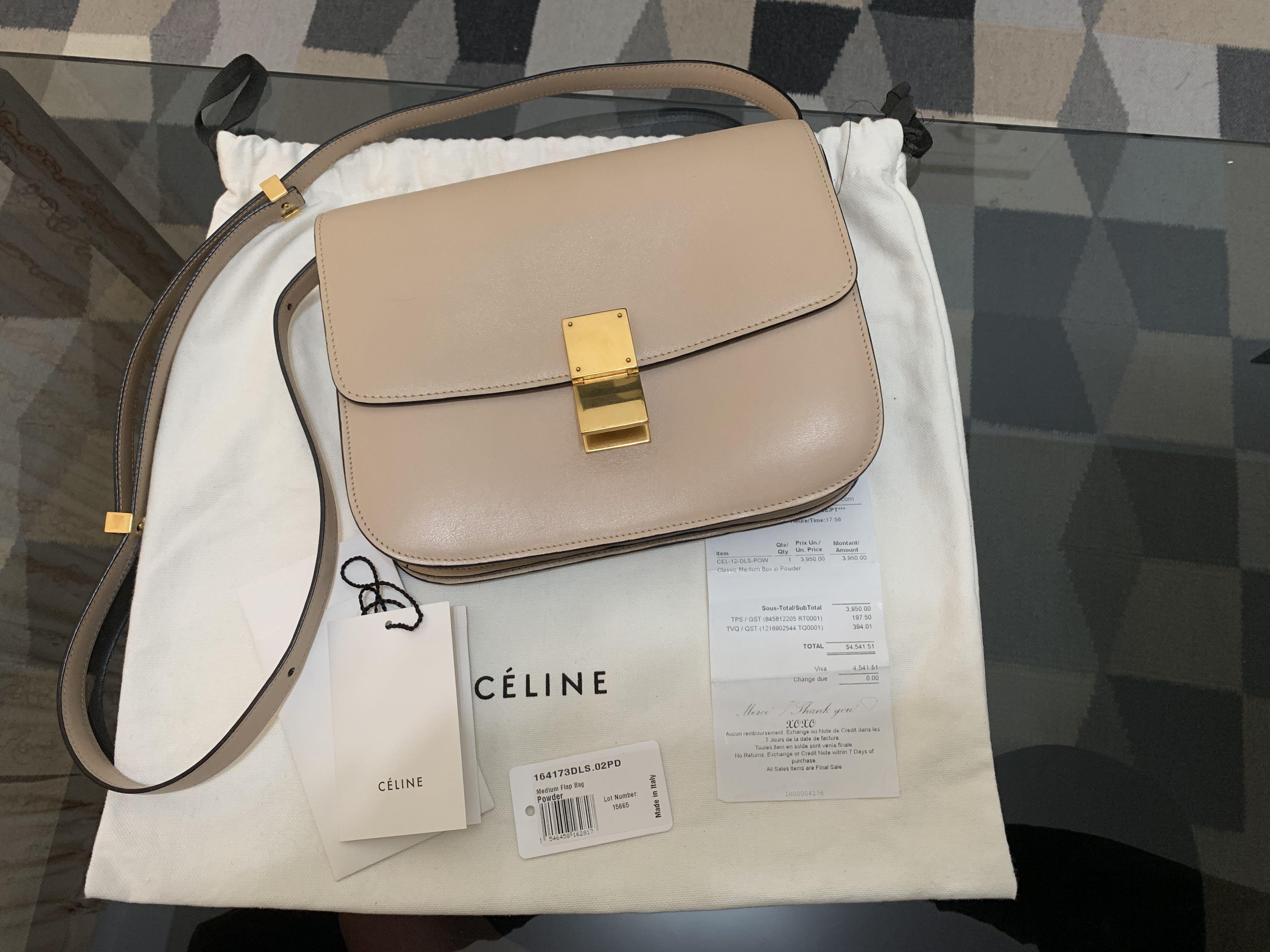 Celine shop box powder