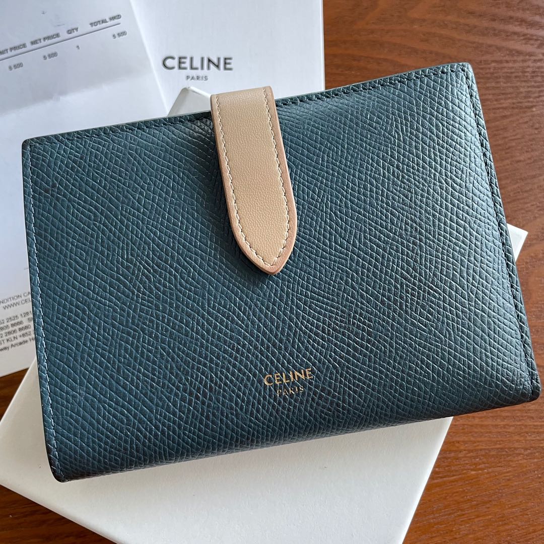 celine strap wallet medium