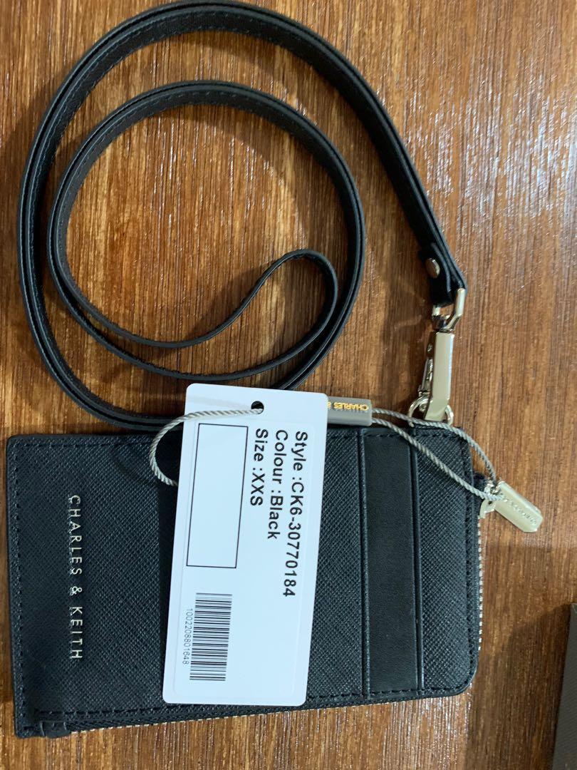 Charles and Keith card lanyard, Women's Fashion, Bags & Wallets ...