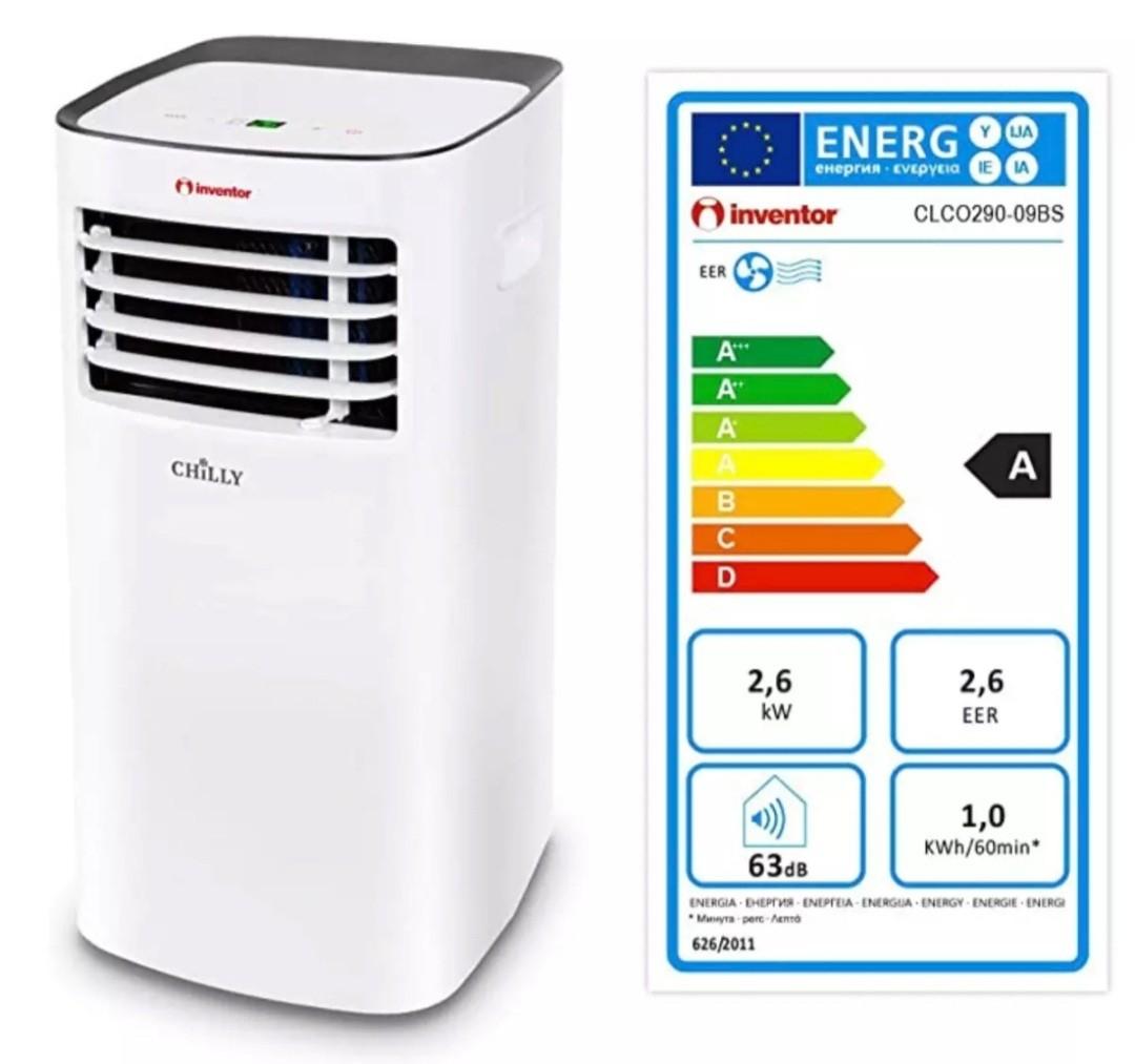 Brand New CHILLY Inventor 9000BTU Portable Air Conditioner, TV & Home