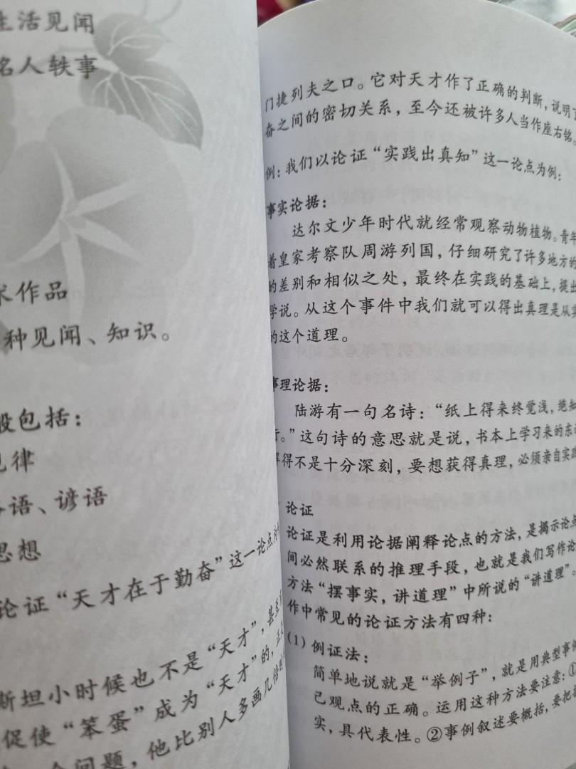 Chinese Composition Notes Chinese composition guide, Hobbies & Toys, Books & Magazines ...