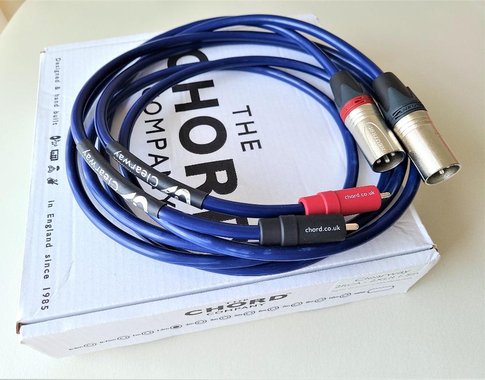 THE CHORD COMPANY Clearway XLR くばり 1.5m