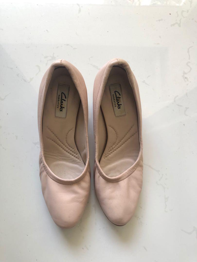 Clarks ladies high heel shoes deals