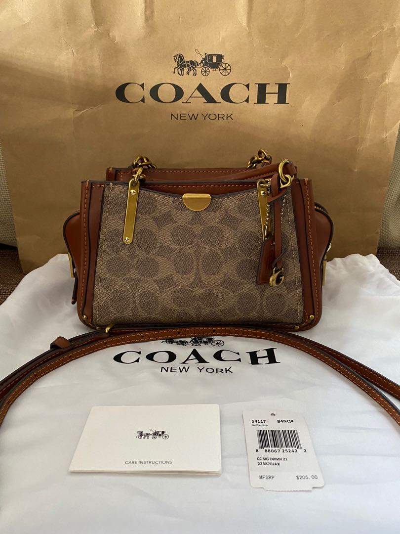 Review Coach Dreamer 21 tan rust