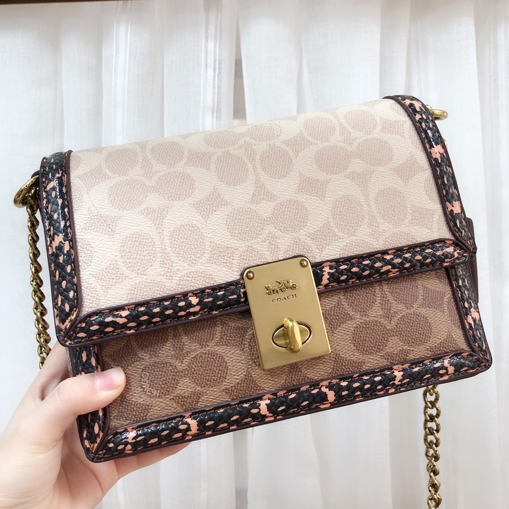 Coach snake print bag new arrivals