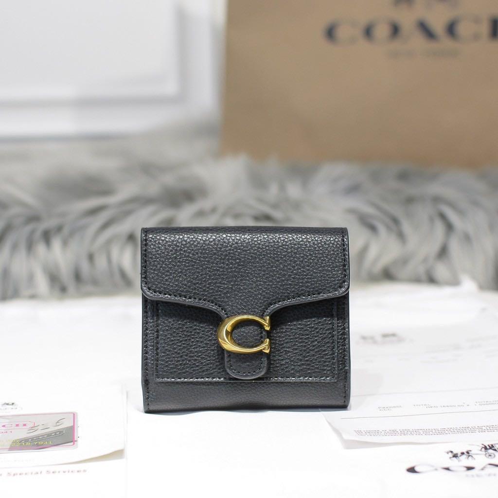 Coach Tabby Small Wallet Black or Oxblood