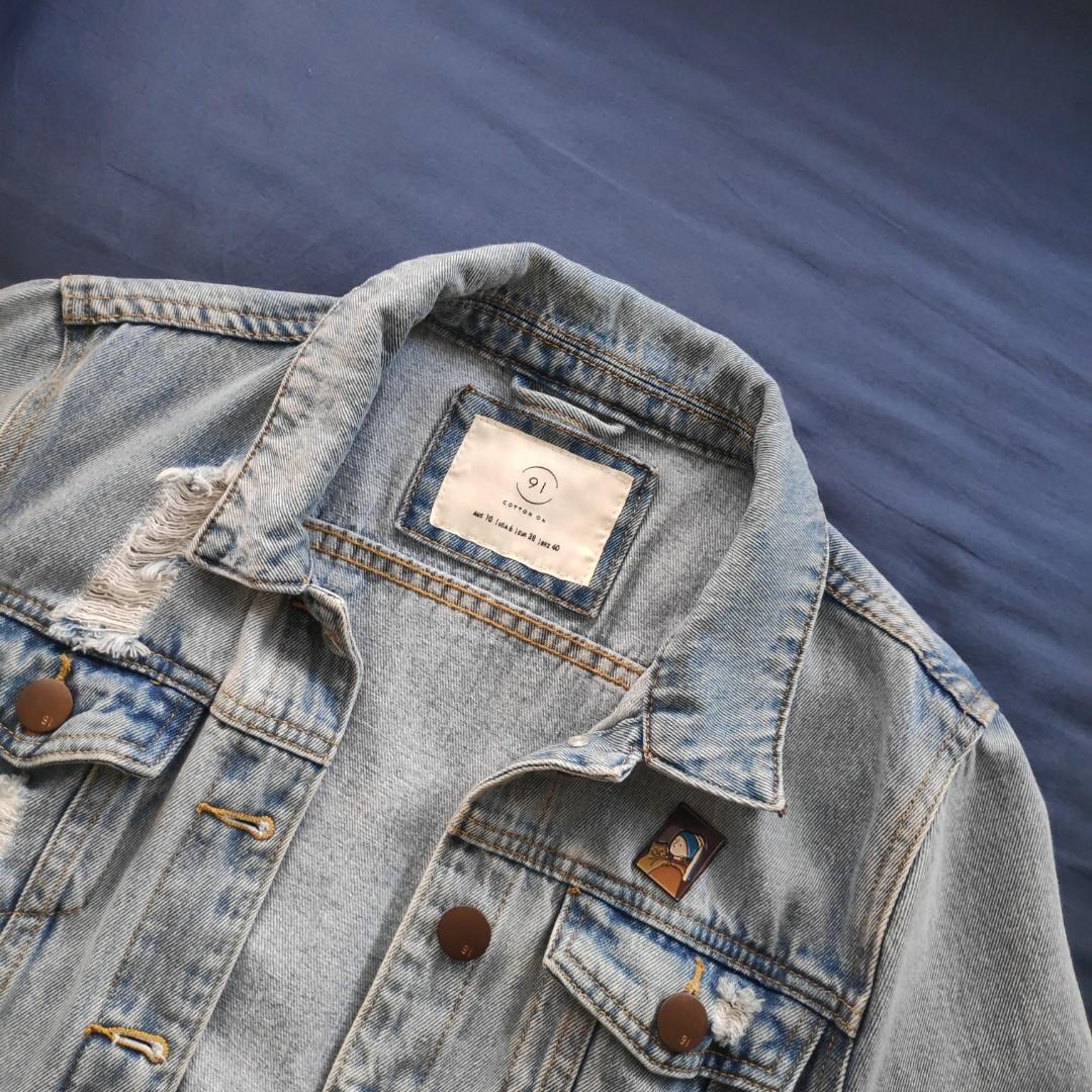 Cotton on 91 denim jacket online