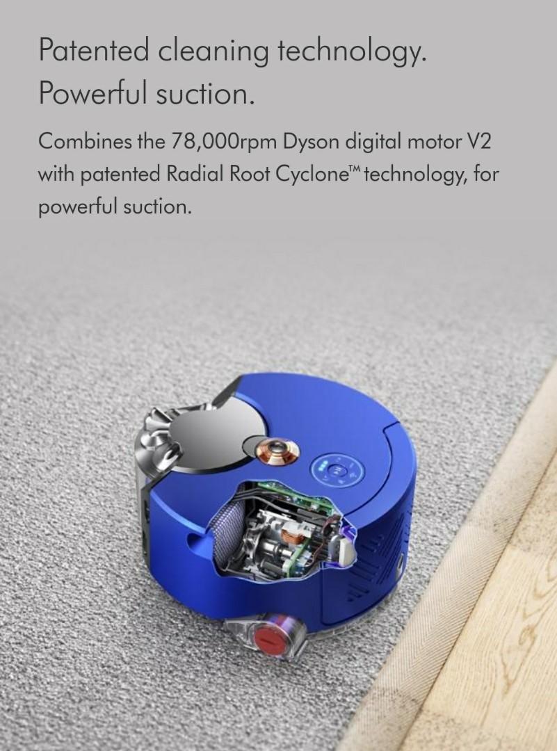 Dyson 360 Heurist Robot Vacuum Cleaner, TV & Home Appliances, Vacuum