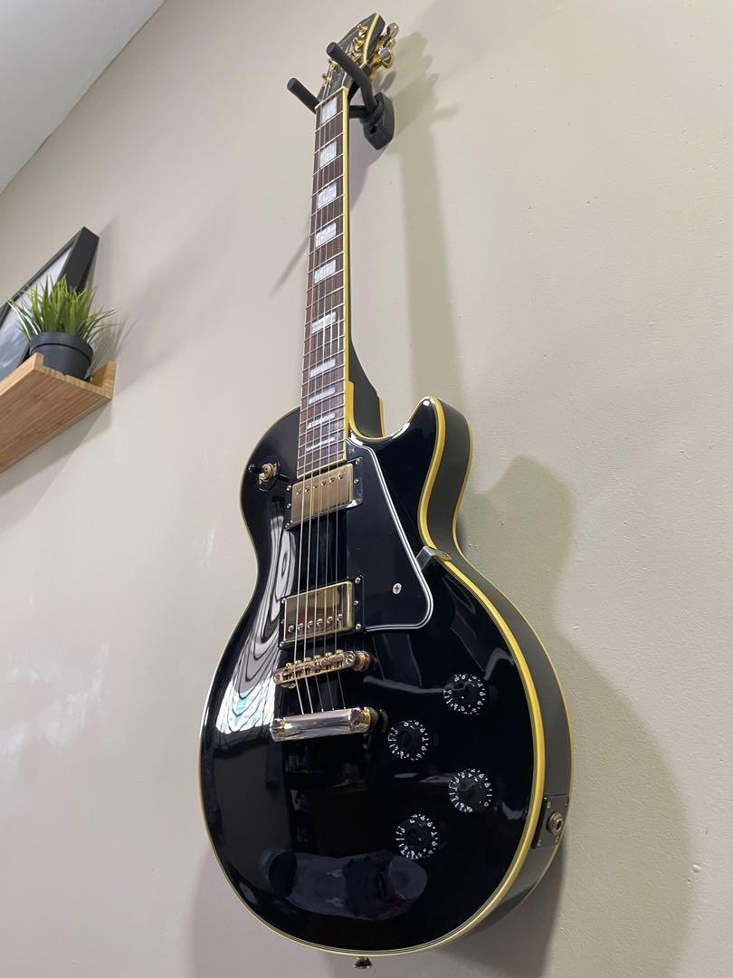 動作良好 Epiphone Les Paul Custom Pro Ebony Epiphone Les 動作良好 Epiphone Les Paul Custom Pro Ebony Epiphone Les