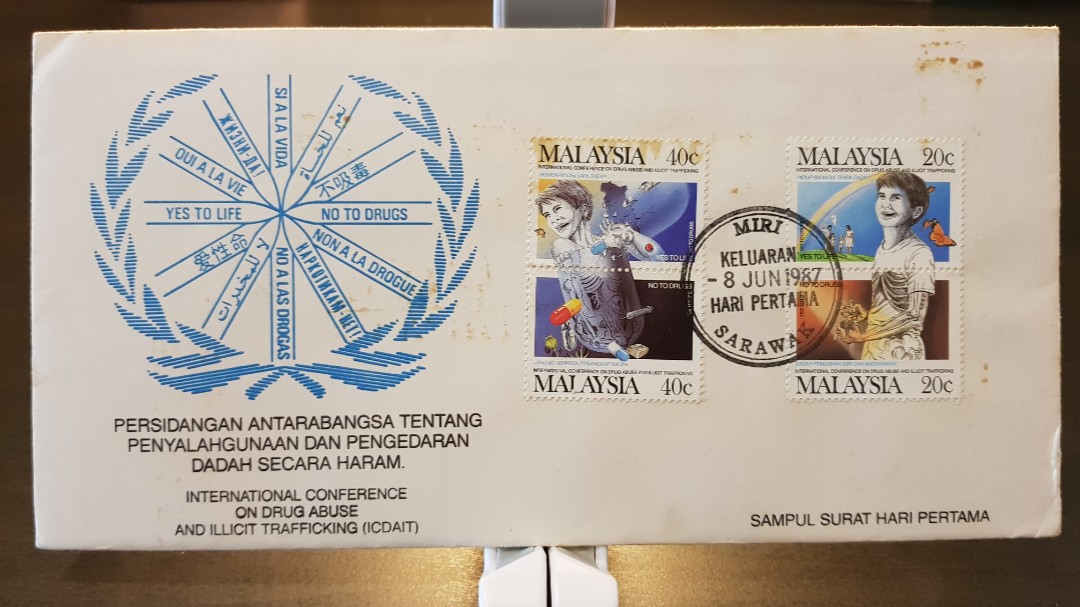 Fdc Of Malaysia Causes Antiques Stamps On Carousell