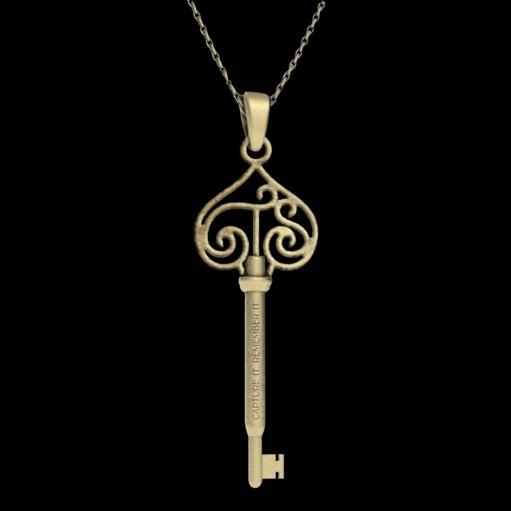 Fearless key necklace top