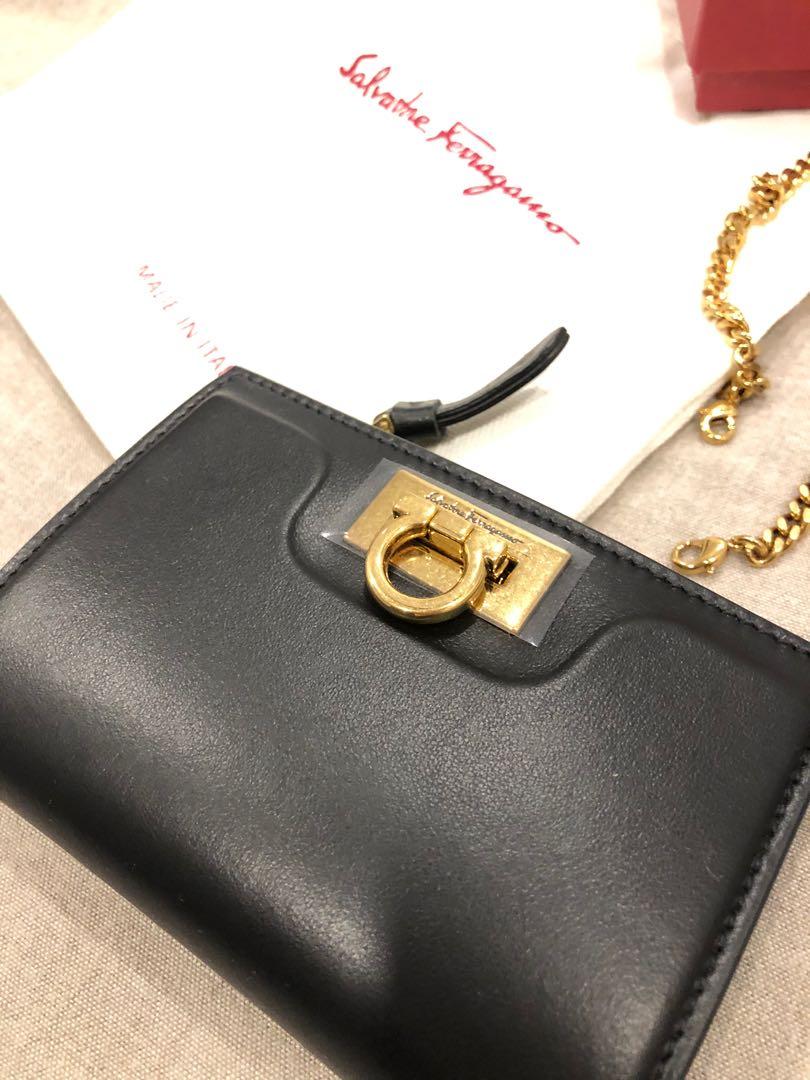 Ferragamo wallet hot sale on chain