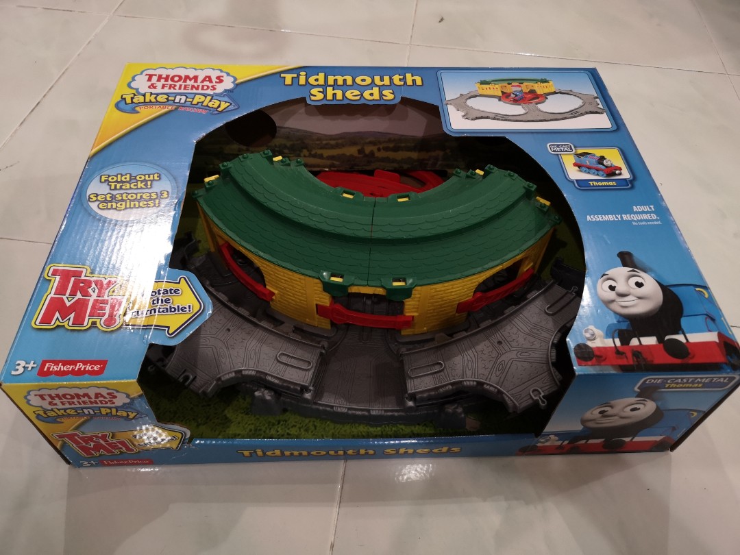 Fisher Price Thomas Friends Take n Play Tidmouth Sheds