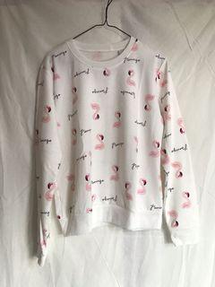 Flamingo Sweatshirt Preloved