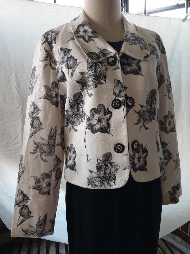 flower print jacket