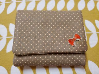 Franche Lippee Bow Dot Pattern Wallet64200587090306110