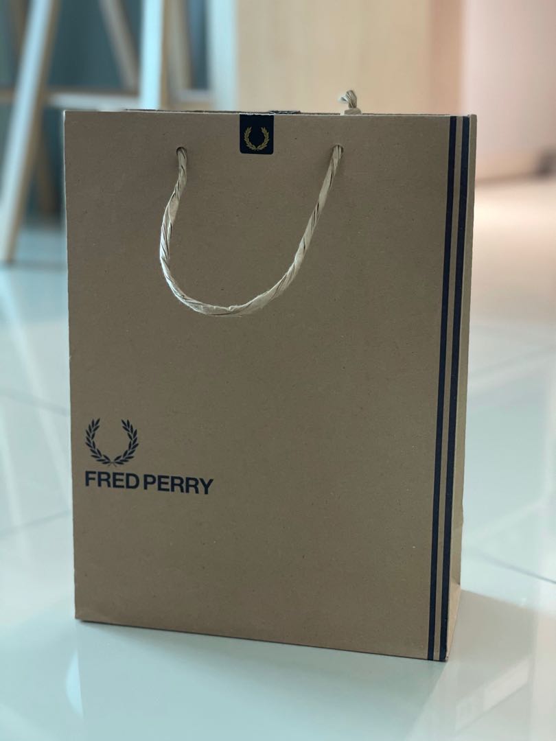 Fred perry hotsell paper bag