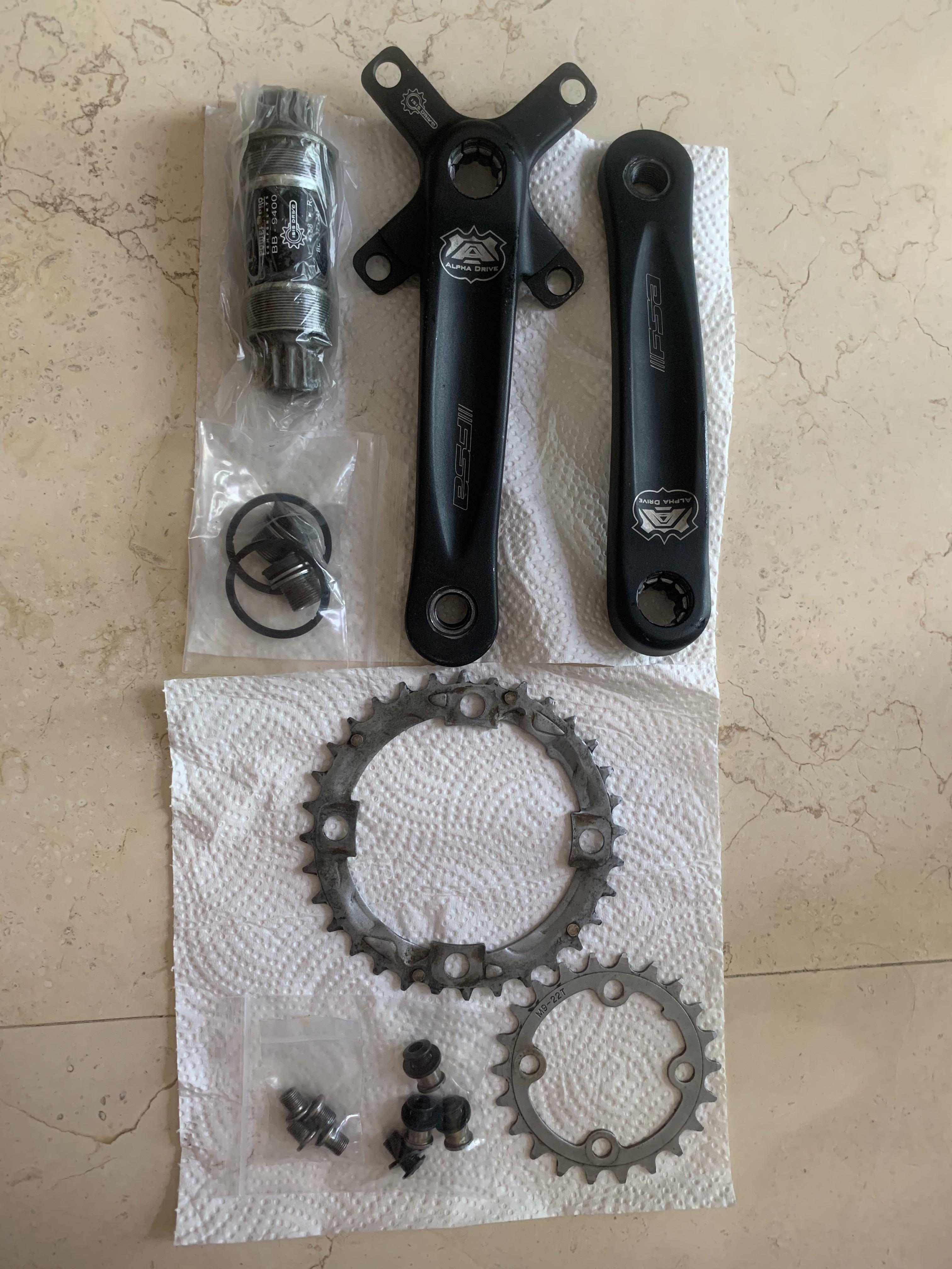 FSA Alpha drive Crankset Sports Equipment Bicycles Parts Bicycles on Carousell