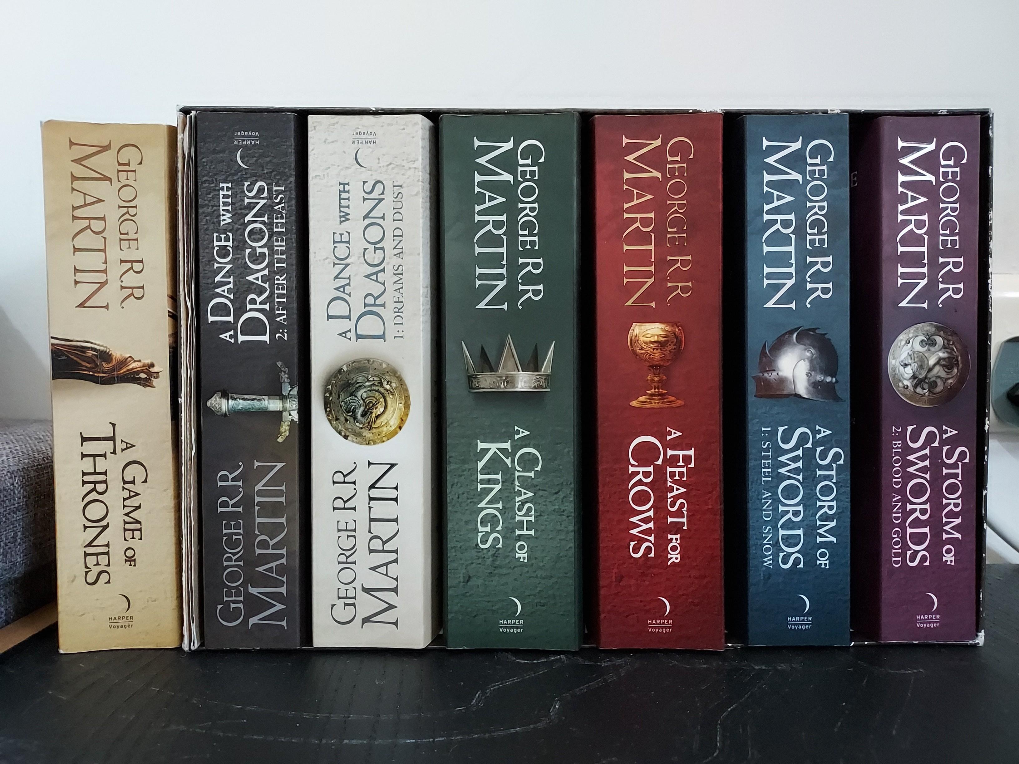 Game of Thrones book set, Hobbies & Toys, Books & Magazines, Fiction &  Non-Fiction on Carousell