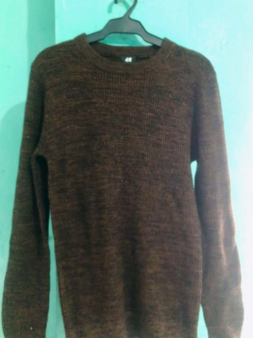 H&M Knit sweater (Category: Coats, Jackets and Outerwear) located in Manila. Submitted by authentic_ph (Listing ID 1080839359, Image 3). Description: Excellent condition 2x lang nagamit ni hubby Size: XS original price: 1299 Sf: Shoulder by buyer Rfs: Hindi na kasya kay Hubby.