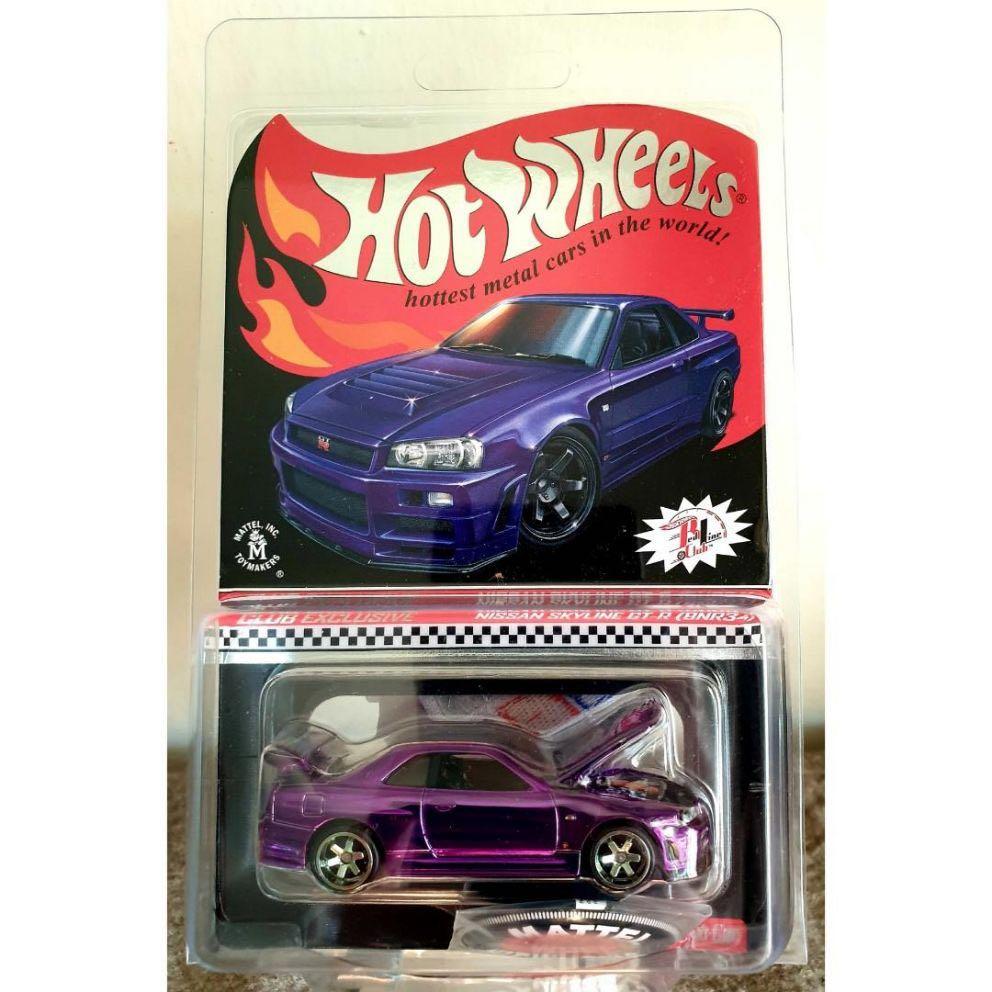 Hot Wheels Rlc Nissan Skyline R34 Gtr Redline Club 玩具 遊戲類 玩具 Carousell