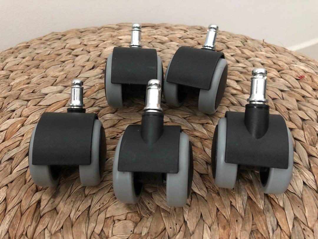 IKEA chair wheel, Furniture & Home Living, Furniture, Chairs on Carousell
