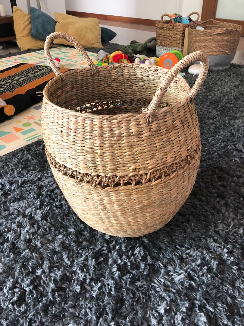 IKEA Lustigkurre Basket Furniture Home Living Home Improvement