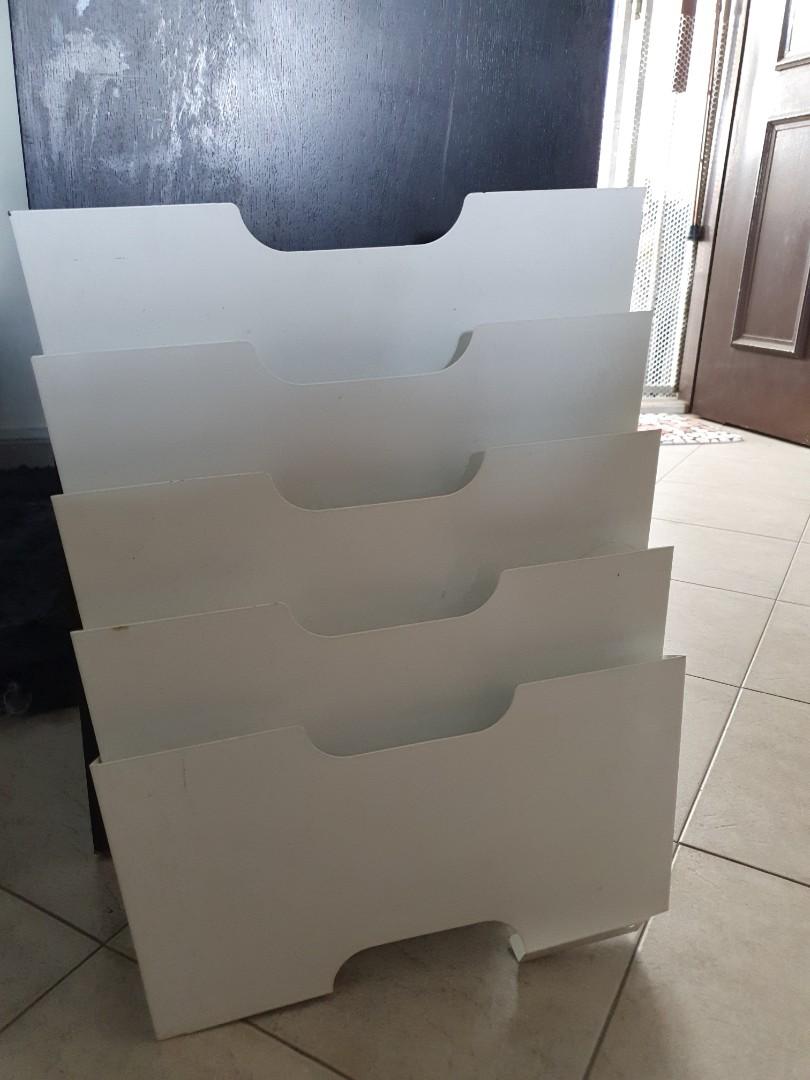 Ikea magazine rack, Furniture, Home Decor, Others on Carousell