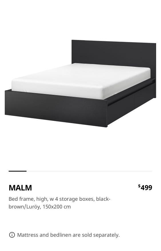 Ikea Bed Slats Queen Malm Hanaposy