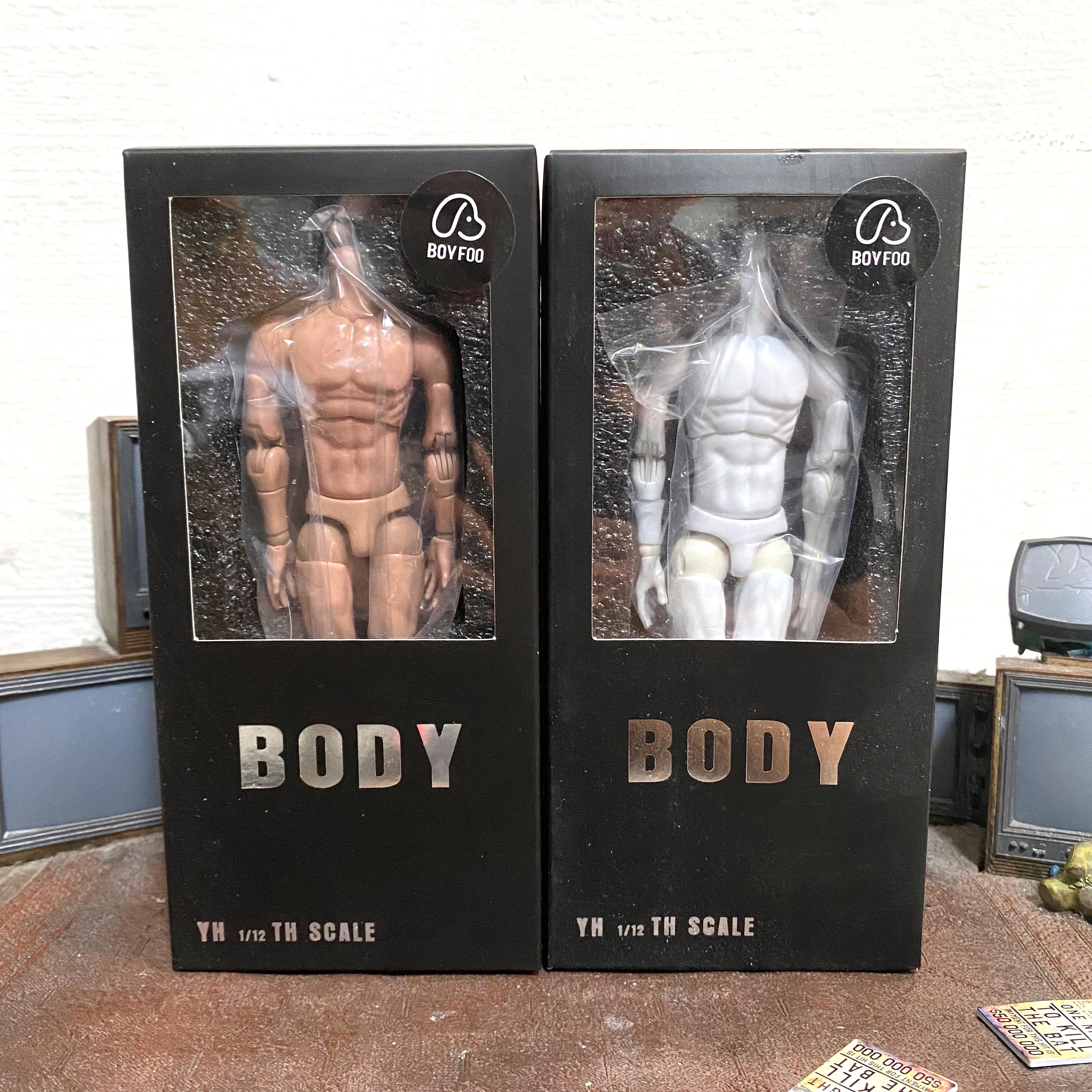 In hand] Boyfoo Mix Max 1/12 scale Skinny Bodies for Mezco (Joker size),  Hobbies & Toys, Toys & Games on Carousell