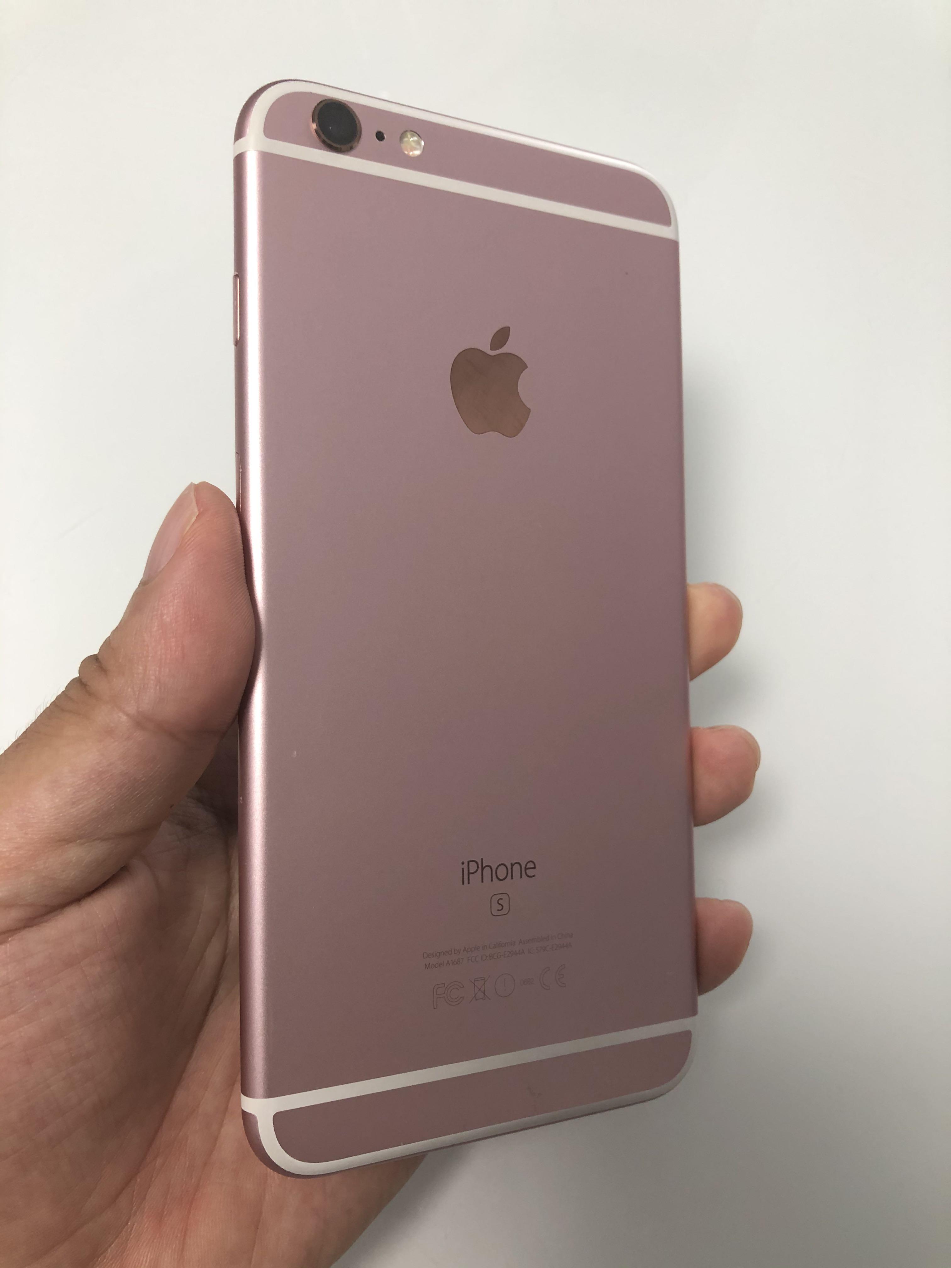 iPhone 6s Plus Rose Gold 128 GB SIMフリー - スマートフォン本体