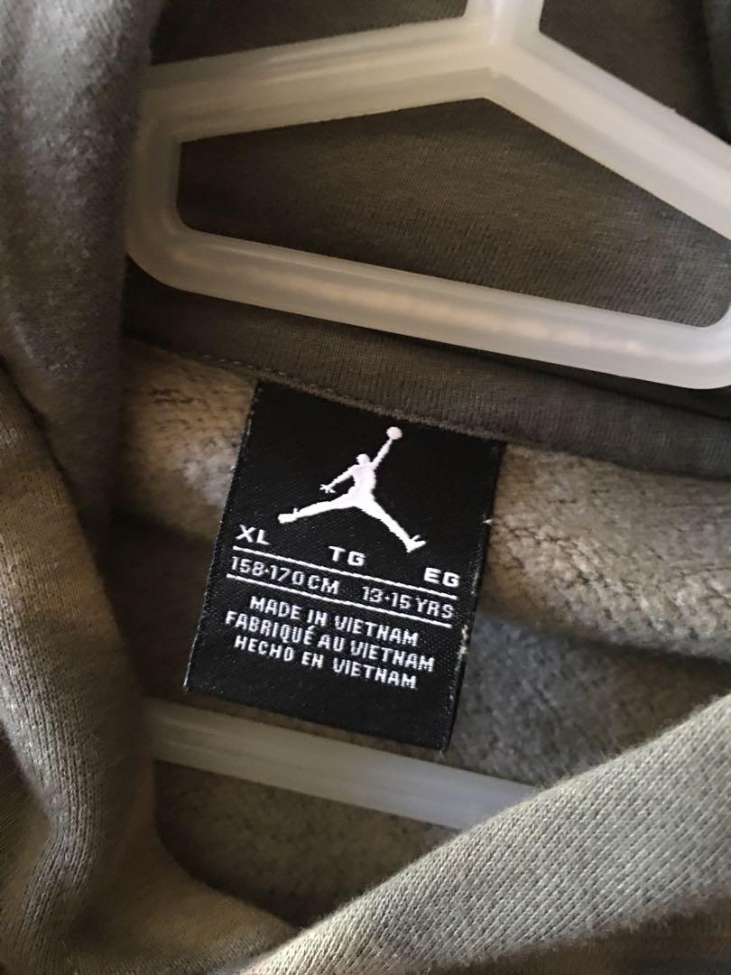 Jordan Brand Camouflage Jacket (Category: Coats, Jackets and Outerwear) located in Quezon City. Submitted by raymoncris (Listing ID 1080813742, Image 3). Description: Authentic 1500 + Sf Size: XL on tag for kids (fits S) RFS: Decluttering Condition: 10/10 Used once almost brand new .