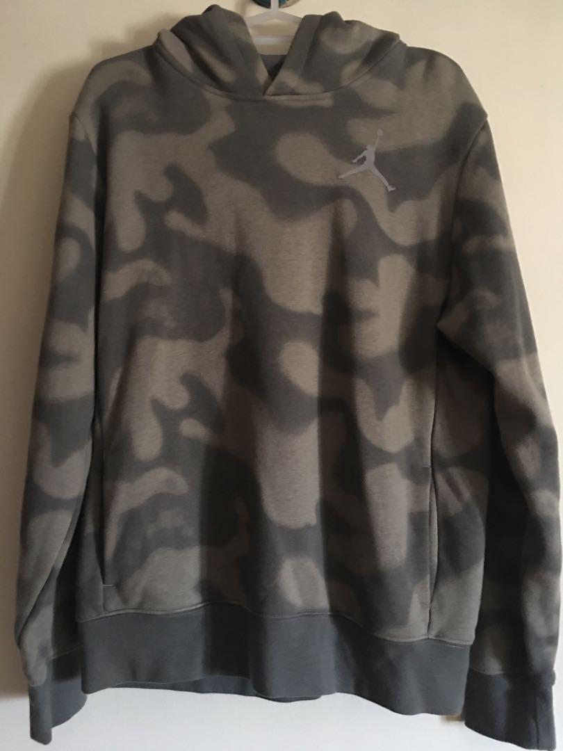 Jordan Brand Camouflage Jacket (Category: Coats, Jackets and Outerwear) located in Quezon City. Submitted by raymoncris (Listing ID 1080813742, Image 2). Description: Authentic 1500 + Sf Size: XL on tag for kids (fits S) RFS: Decluttering Condition: 10/10 Used once almost brand new .