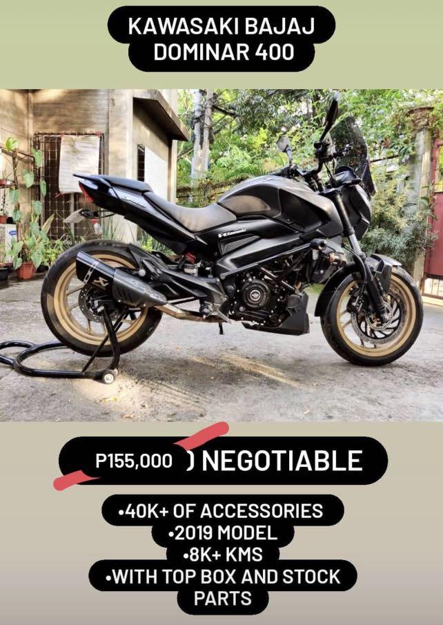 Kawasaki Bajaj Dominar 400 CDO based Motorbikes Motorbikes for Sale on Carousell