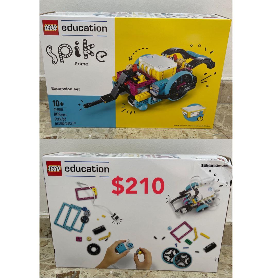 LEGO education spike prime set 45678 45680 and expansion parts