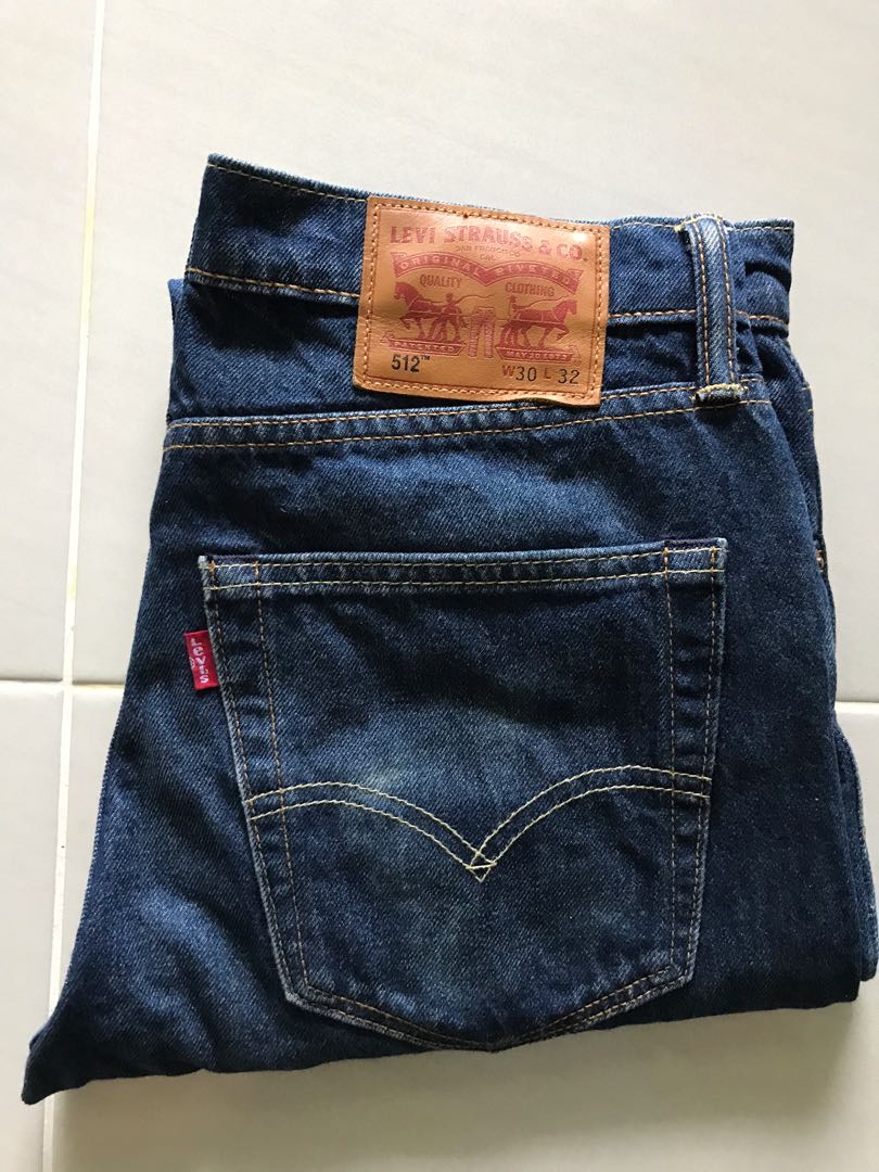 LEVIS 512 (ORIGINAL), Men's Fashion, Bottoms, Jeans on Carousell