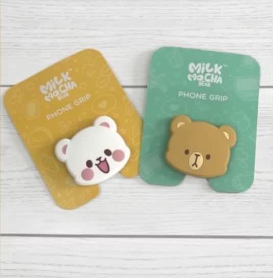 milk and mocha bear popsocket