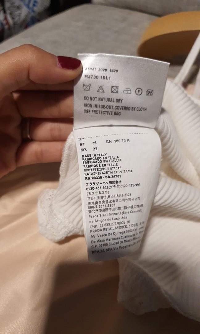 Miu Miu Top Women S Fashion Tops Blouses On Carousell