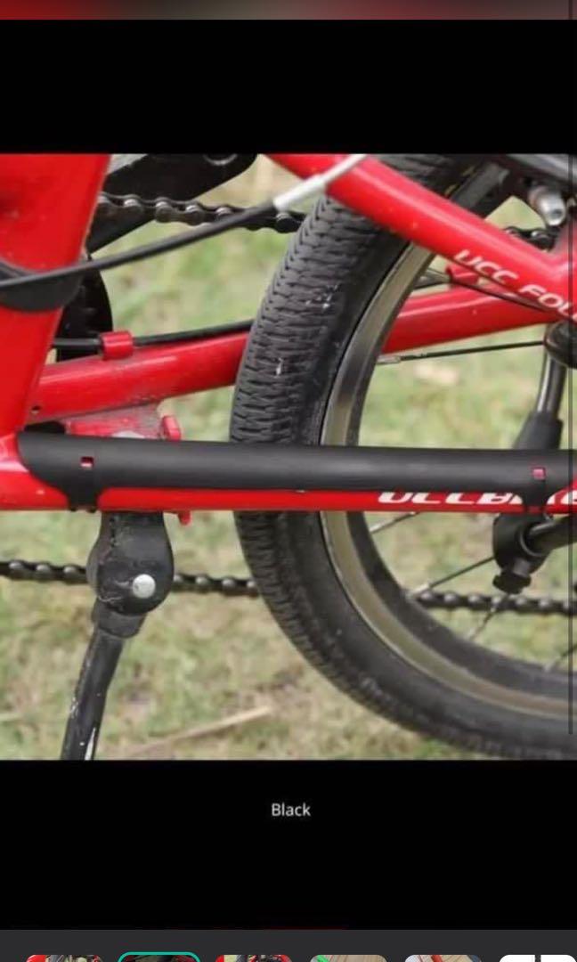 New Plastic Bicycle Chain Protection Cycling Bike Frame Protector
