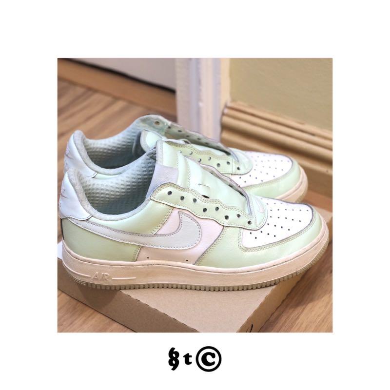 Nike Air Force 1 Low Light Mint Patent Leather