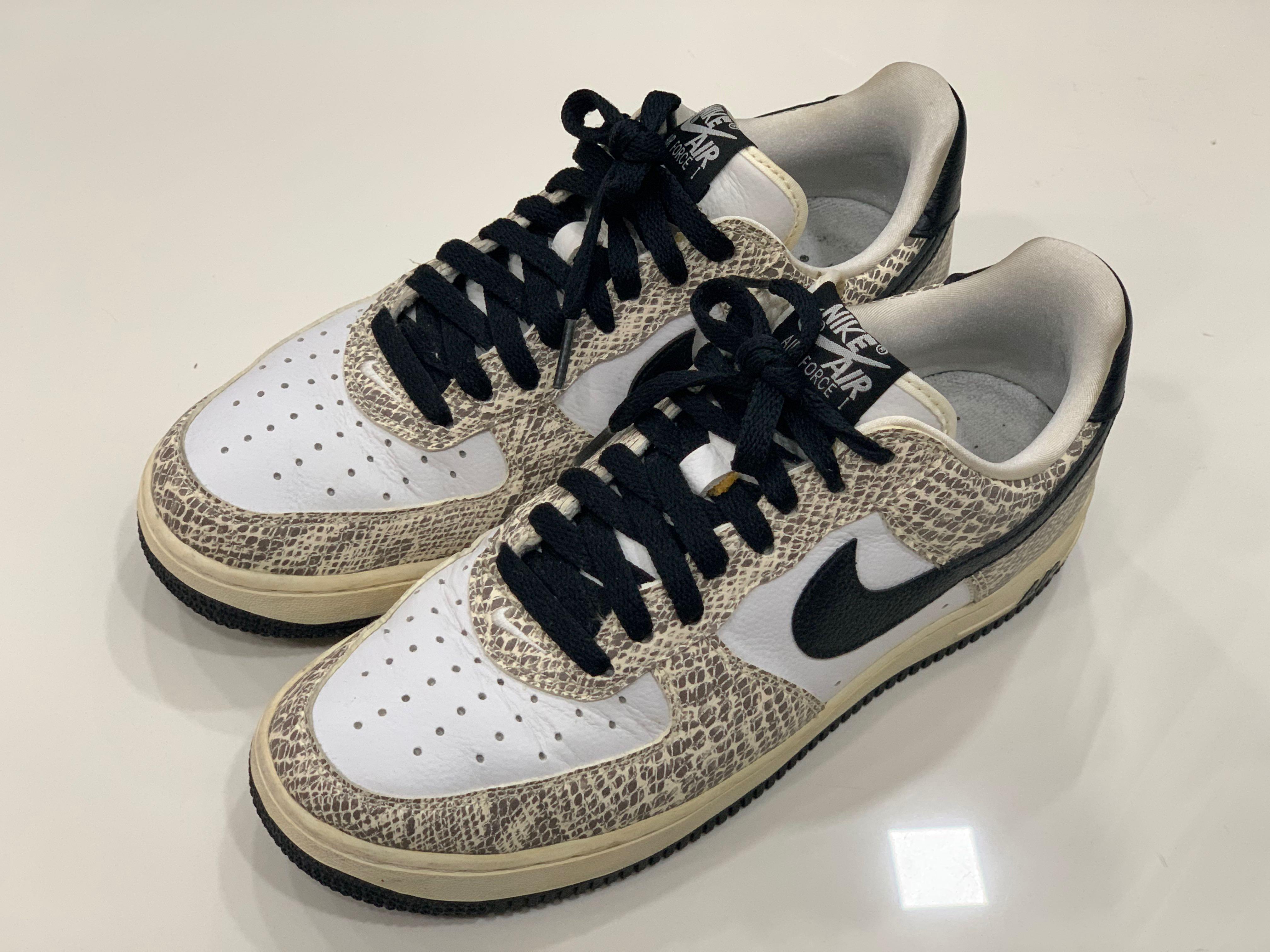 Nike Air Force one low cocoa snake retro (2018) size us 7.5