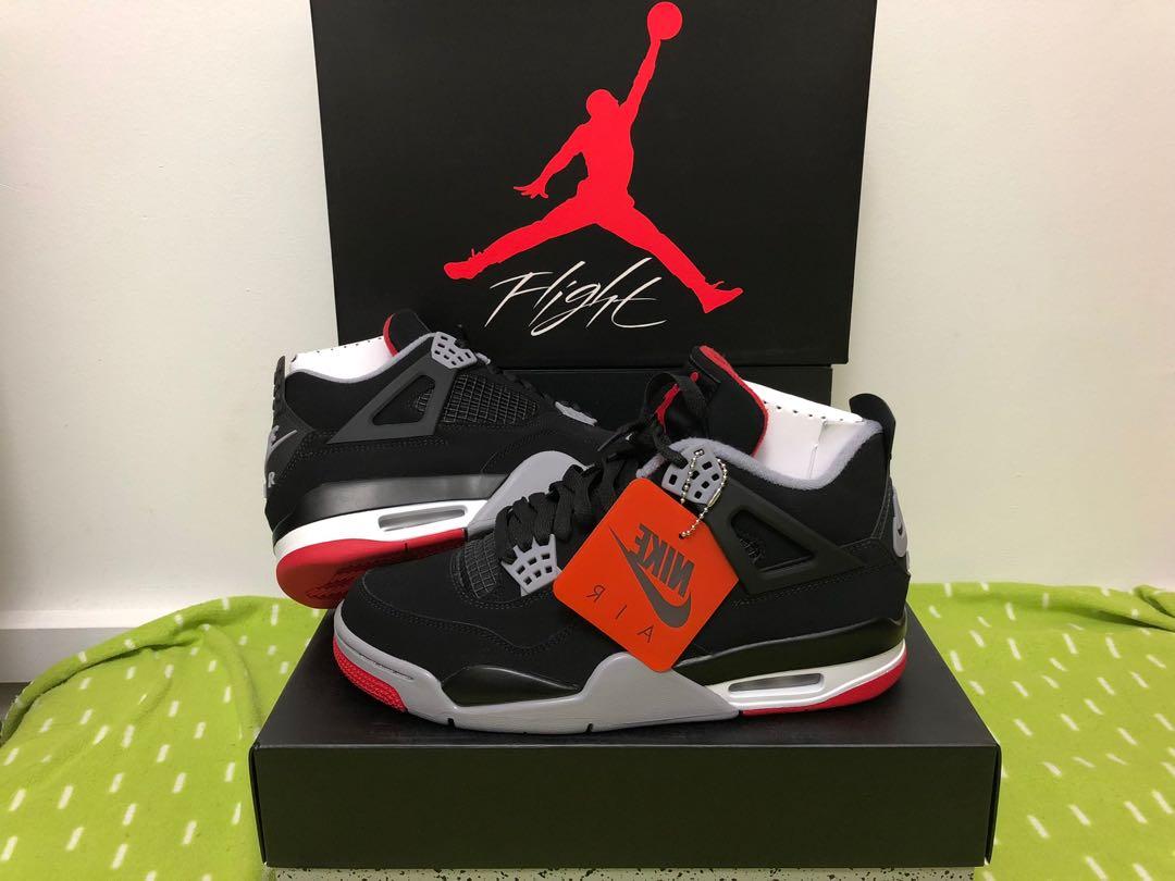 jordan 4 bred mens