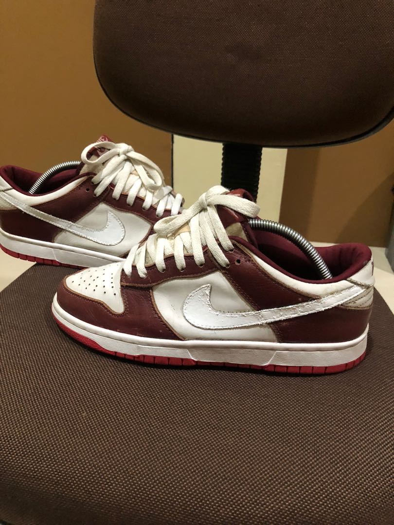 Nike dunk Low pro B Burgundy not air 