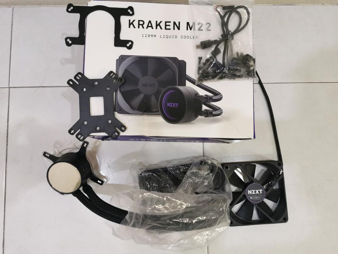 Nzxt Kraken M22 Aio With Warranty And Receipt Computers Tech Parts Accessories Computer Parts On Carousell