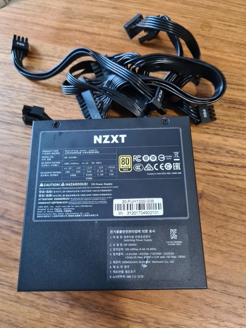 NZXT S650 650w SFX-L PSU