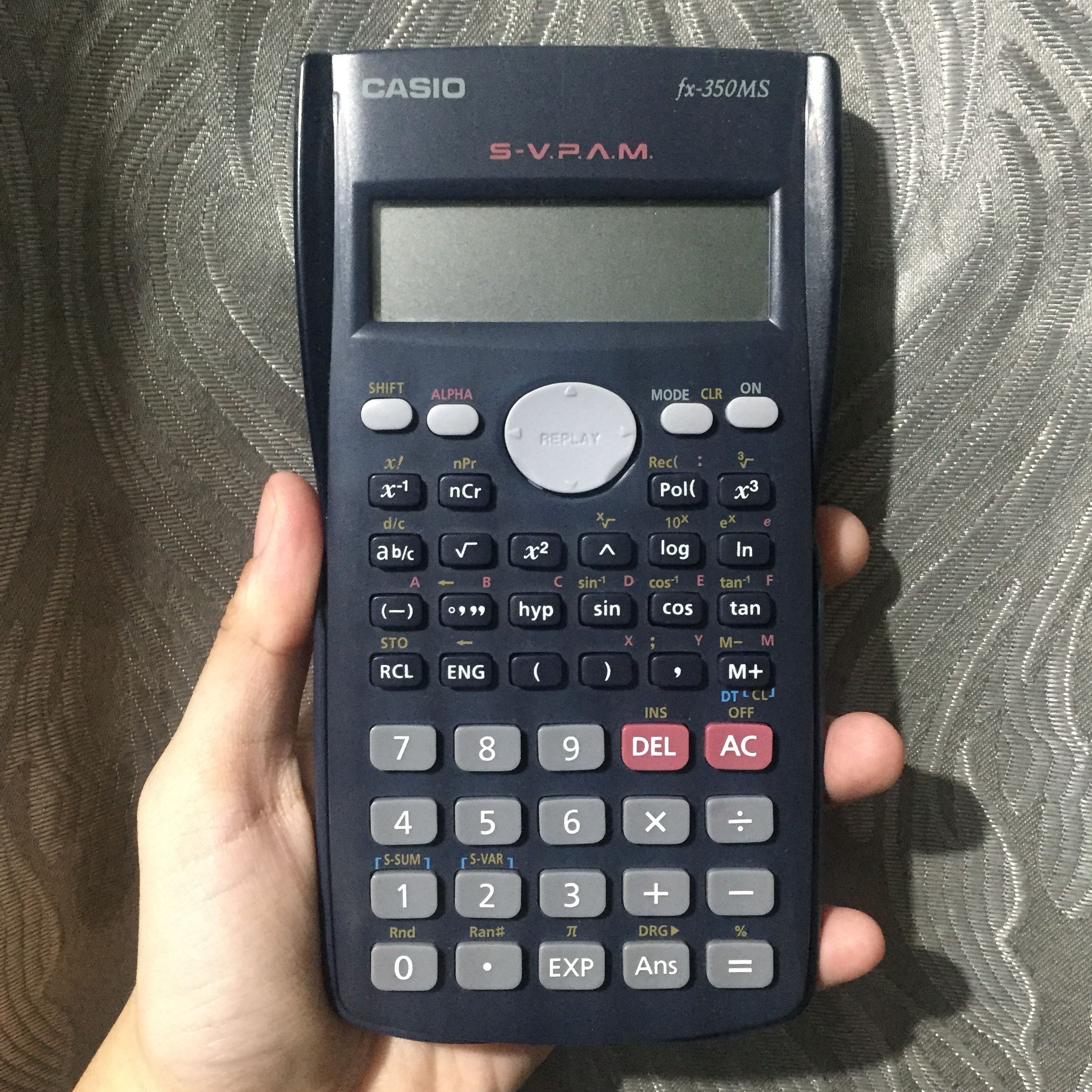 Original Casio Calculator Fx 350ms Mobile Phones Gadgets Other Gadgets On Carousell
