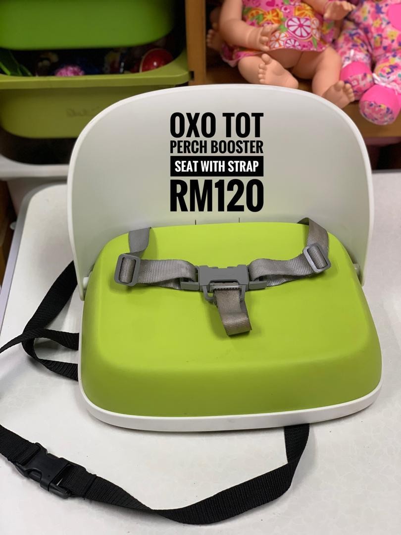 Oxo booster seat green top