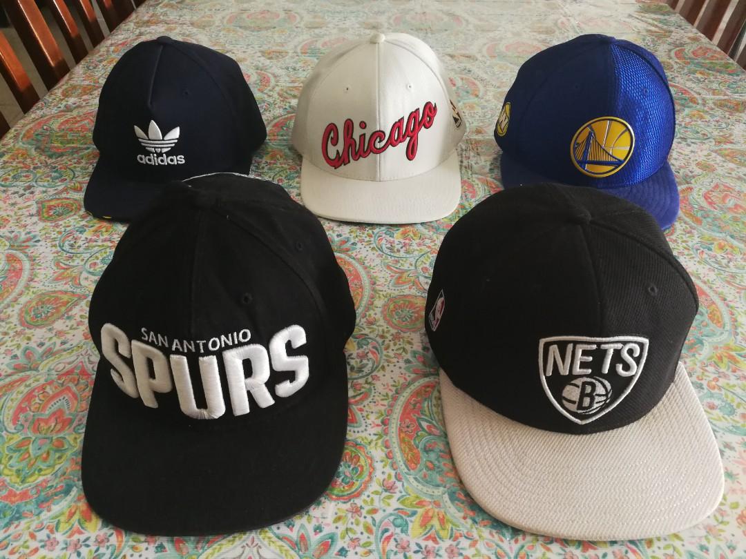 Pack of 5 Authentic NBA jersey cap 