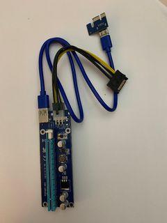 pci riser card for coin mining