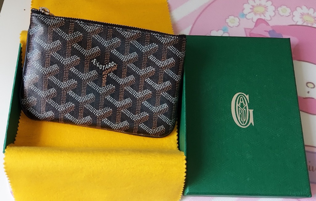 Preloved Goyard Senat Mini Pouch, Women's Fashion, Bags & Wallets